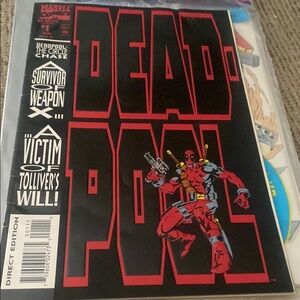 (1993) Marvel Deadpool #1 Comic Book- The Circle Chase Round One - all color